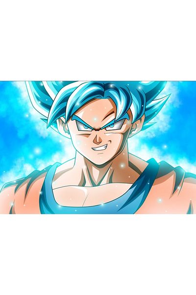 Zumzeria Tablou Canvas Dragon Ball Z, 80x50cm, Tablou411, ®