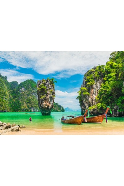 Zumzeria Πίνακας σε καμβά Παράδεισος στη Γη, 80x50εκ., canvaspainting374,