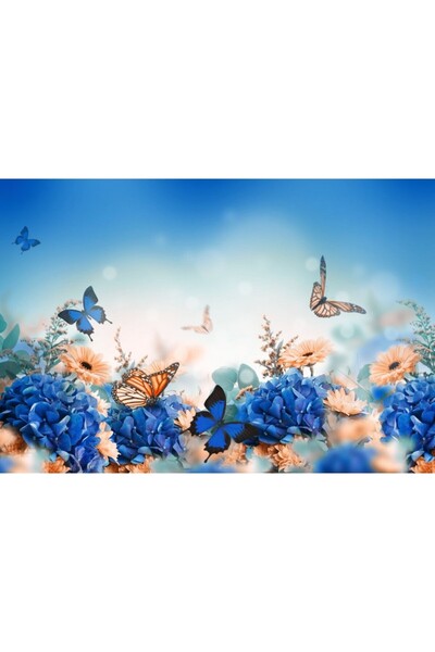 Zumzeria Tablou Canvas Beautiful Spring Flowers, 80x50cm, tabloucanvas837, Zu...