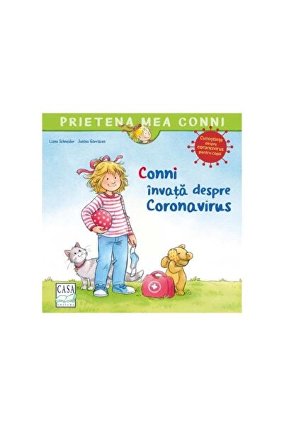 Editura Casa Παιδικό βιβλίο - Η Κόνι μαθαίνει για τον κορωνοϊό