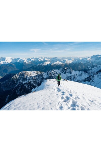Zumzeria Καμβάς Tablou στην κορυφή των χιονισμένων βουνών, 80x50εκ., tablouca...