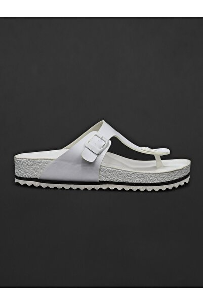 COMFORT OF PANTOFOLE men's flip-flops white