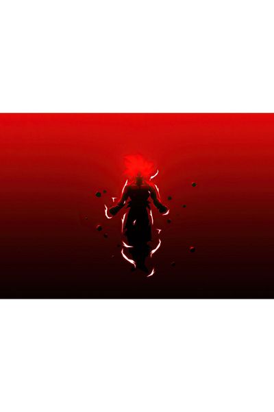 Zumzeria Tablou Canvas Dragon Ball Super Saiyajin God, 80x50cm, Tablou1088, ®