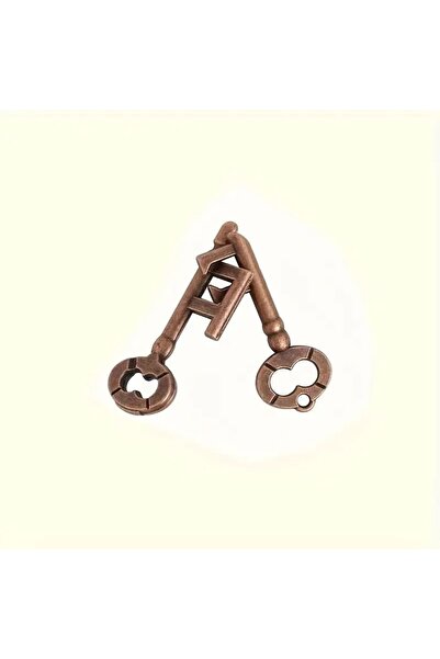 Alakarga Kilitli Anahtar Metal Puzzle, Metal Bulmaca, Zeka Oyunları, Metal Puzzel