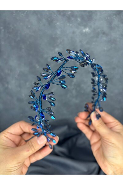 Hayalperest boncuk Elegant Beaded Bridal Henna Hair Accessory – Serra Design