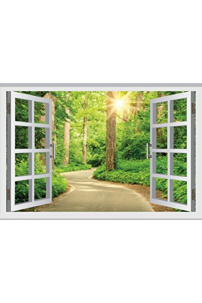 Zumzeria Tablou Canvas Looking On The Window, 80x50cm, tabloucanvas445, Zumze...