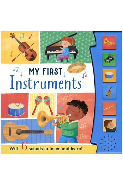 North Parade Children's Book, , 6 Button Sound Boconfirmat - Listen To The Instruments, 3 Years