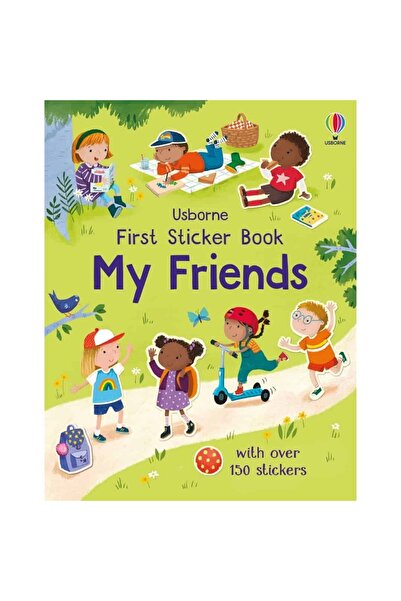 Usborne Carte pentru copii - First Sticker Book My Friends