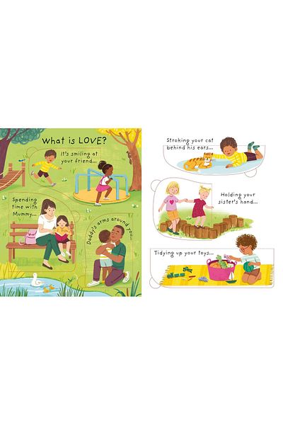 Usborne Carte Pentru Copii - Very First Questions & Answers: What Is Love?