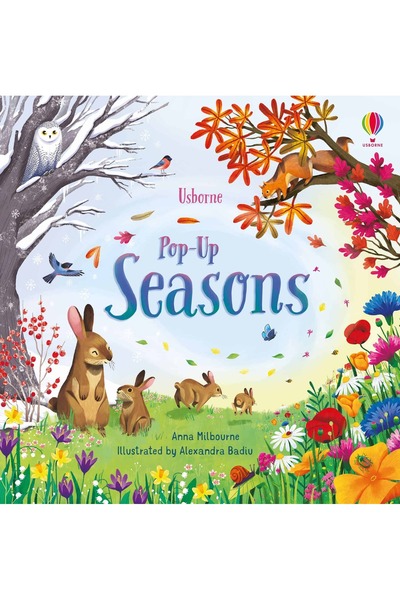 Usborne Carte senzoriala – Pop-Up: Seasons