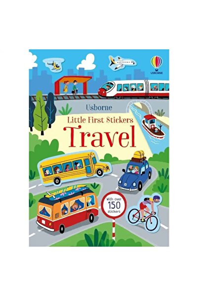 Usborne Carte pentru copii - Little First Stickers Travel
