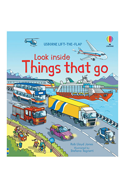 Usborne Carte pentru copii - Look Inside: Things that go