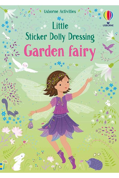 Usborne Little Sticker Dolly Dressing Garden Fairy