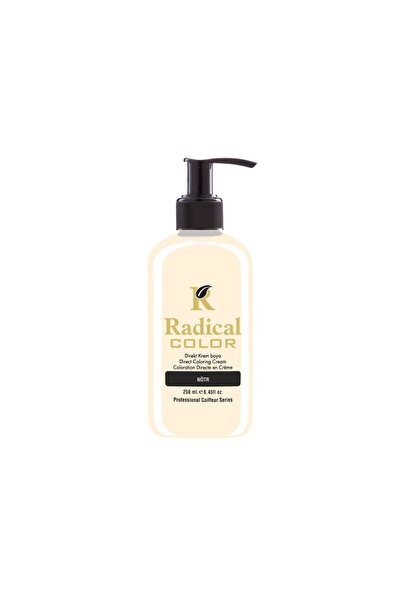 Radical Color Mixerizer Amonyaksız Su Bazlı Saç Boyası 250 ML 1 Adet Pastel Nötr