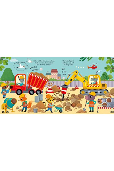 Usborne Children's book - Things That Go Sound Book