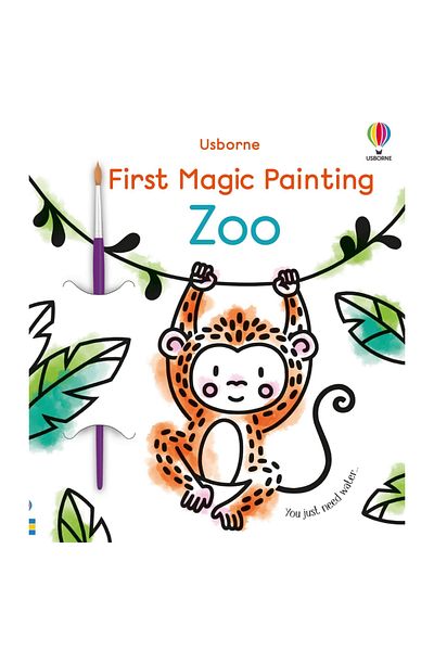 Usborne Water Painting Book - First Magic Painting Zoo