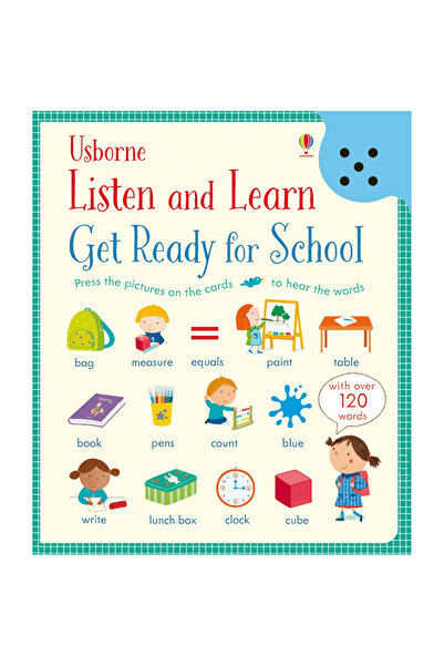 Usborne Listen and Learn: Get Ready for School