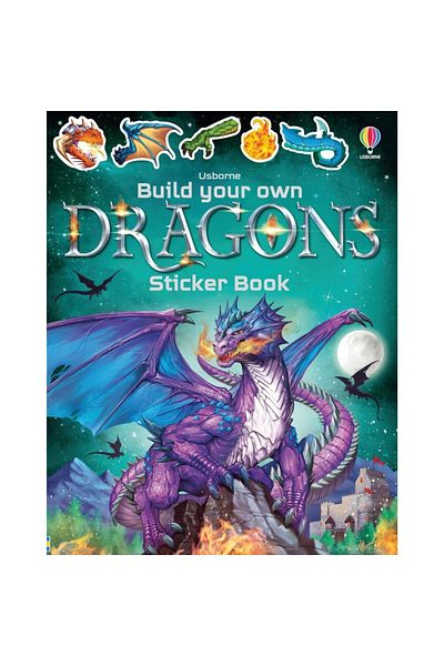 Usborne Build Your Own Dragons Sticker Book