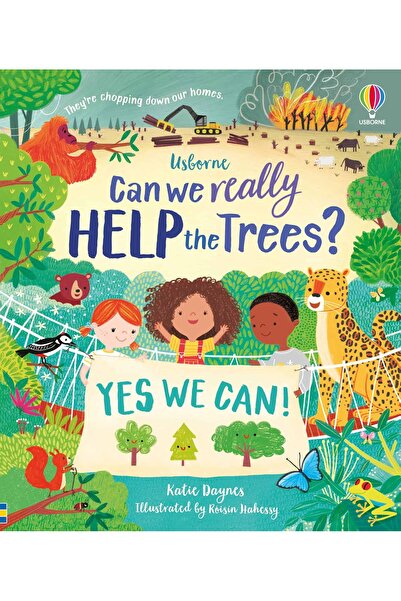 Usborne Carte pentru copii - Can we really help the trees?