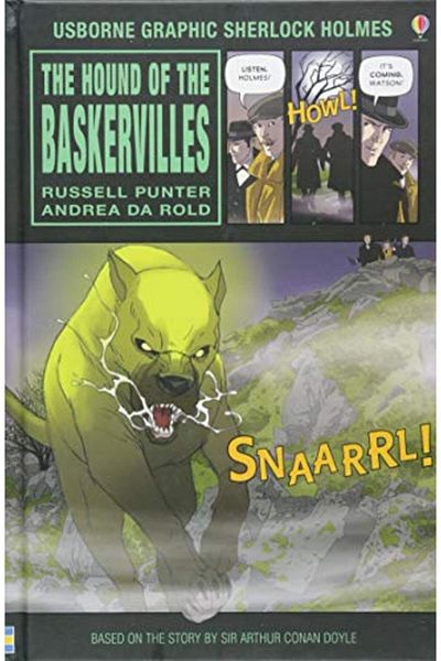 Usborne Carte Pentru Copii - Graphic Classics: The Hound Of The Baskervilles