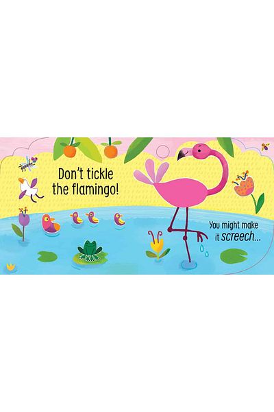 Usborne Don't Tickle The Crocodile! – Crocodile Sounds Sensory Book