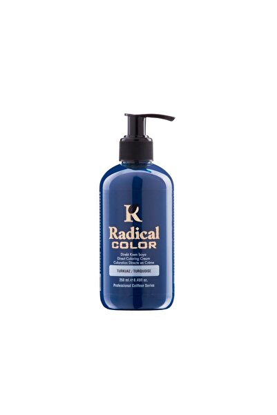 Radical Color NEW 25/Turquoise Amonyaksız Su Bazlı Saç Boyası 250 ML 1 Adet T...