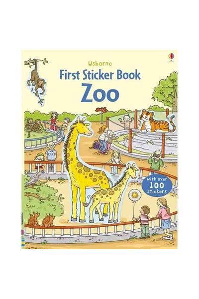 Usborne Sticker Book - First Sticker Book Zoo
