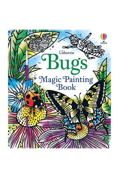 Usborne Children's book - Bugs Magic Painting Book