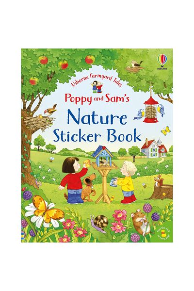 Usborne Sticker book - Poppy and Sam's Nature Sticker Book