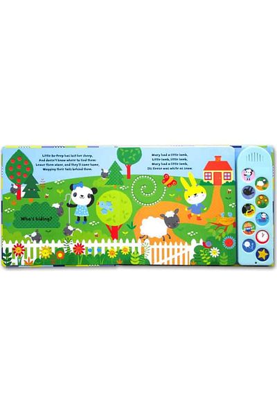 Usborne Carte Muzicala – Baby’s Very First Play Book: Nursery Rhymes