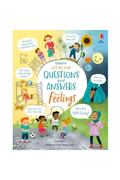 Usborne Lift-the-Flap Questions and Answers About Feelings