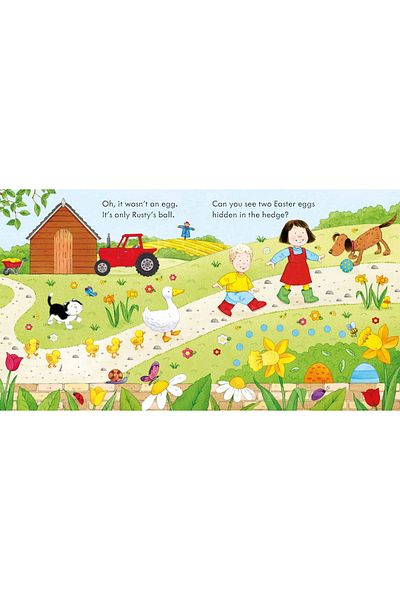 Usborne Sensory Book – Fyt Poppy And Sam's Easter Egg Hunt