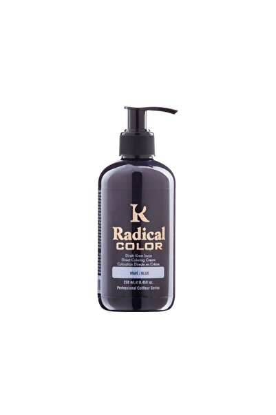 Radical Color Blue Amonyaksız Su Bazlı Saç Boyası 250 ML 1 Adet Mavi