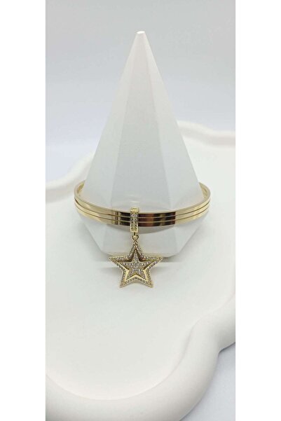 ndjewelry Sallantılı Yıldız Charmlı 3'Lü Ajda Bilezik