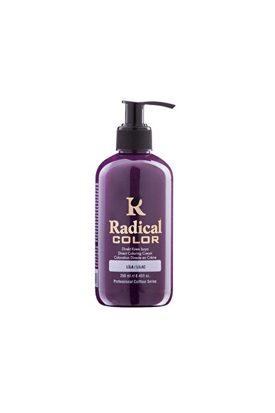 Radical Color Lilac Amonyaksız Su Bazlı Saç Boyası 250 ML 1 Adet Lila