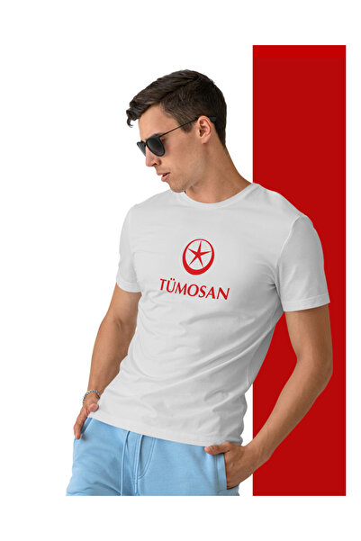 ONUR KANGAL Tumosan Tractor Printed Crew Neck T-Shirt -Tm2003