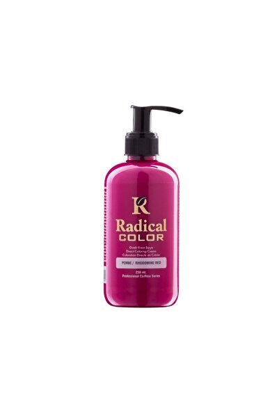 Radical Color NEW 25/Pink Amonyaksız Su Bazlı Saç Boyası 250 ML 1 Adet Pembe