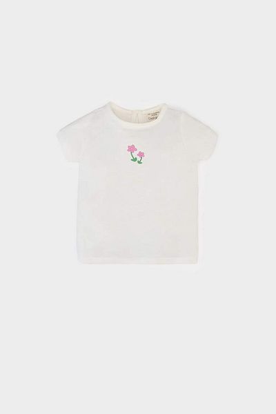 DeFacto - Blue Baby Girl Top-Under Set E8144A5/Be194