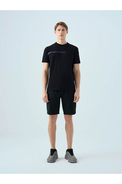 Loft Regular Fit Black Men's T-Shirt Lf2039588