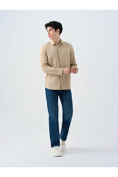Loft Regular Fit Stone Men's Shirt Lf2038615