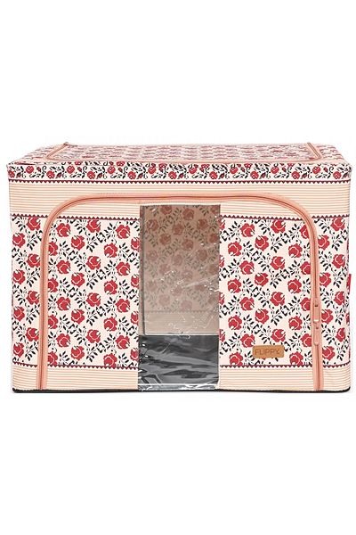 Flippy 66 L Cotton Storage Box, 52 X 42 X 39 Cm, Metal Frame, Traditional Plastic Base Support