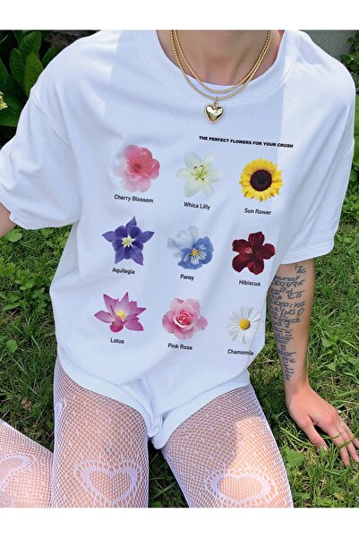 Bengi Clothing Футболка з принтом оверсайз з коротким рукавом