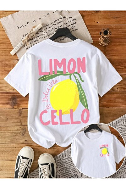 Bengi Clothing تي شيرت مطبوع بأكمام قصيرة وقصة كبيرة الحجم