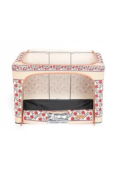 Flippy 66 L Cotton Storage Box, 52 X 42 X 39 Cm, Metal Frame, Traditional Plastic Base Support
