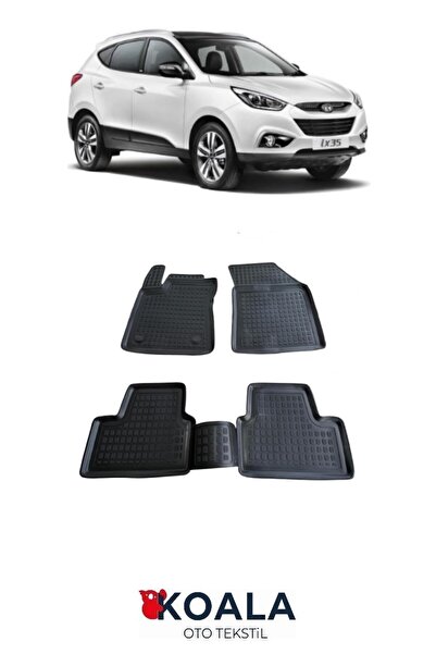 KoalaOtoTekstil Hyundai Ix 35 Uyumlu Paspas 2010 2015 Arası 3d Havuzlu Paspas