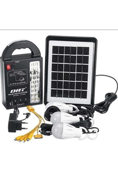 efmues Güneş enerjili lamba seti Dat AT-999 solar lamba kamp lambası