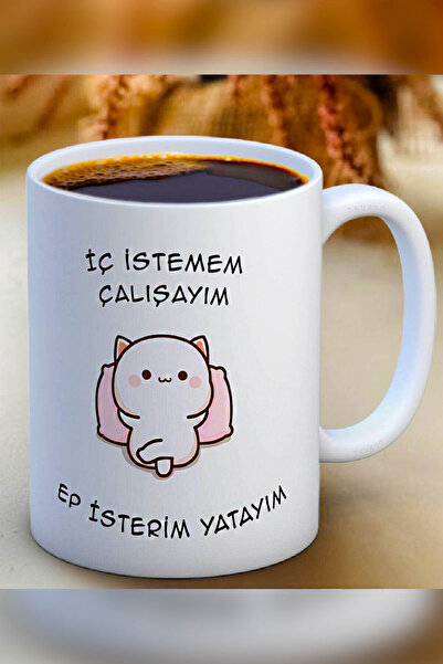 zozoya Sevimli Kedi Kupa & İç Çalışasım Yok Kedi Kupa