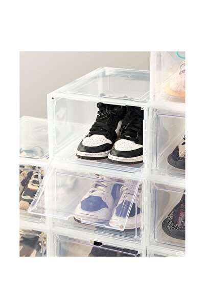 Flippy Organizator Pantofi, Flippy, Usa Magnetica, 36 x 28 x 21 cm, Transparent