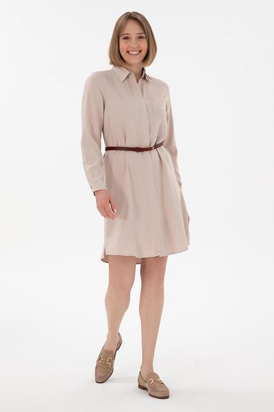U.S. Polo Assn. Women's Sand Woven Dress Tekspor 211955 .8