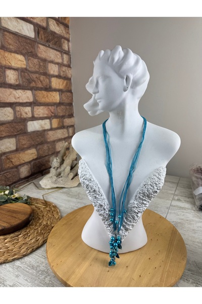 SEDEF TAKI Uzun inci kolye